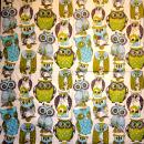 097 Eulen - 3-lagig (blau)